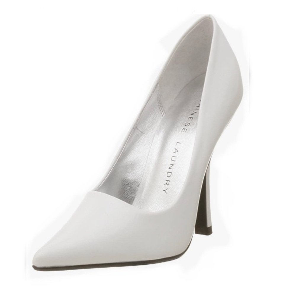 Chinese Laundry Classic White Heels